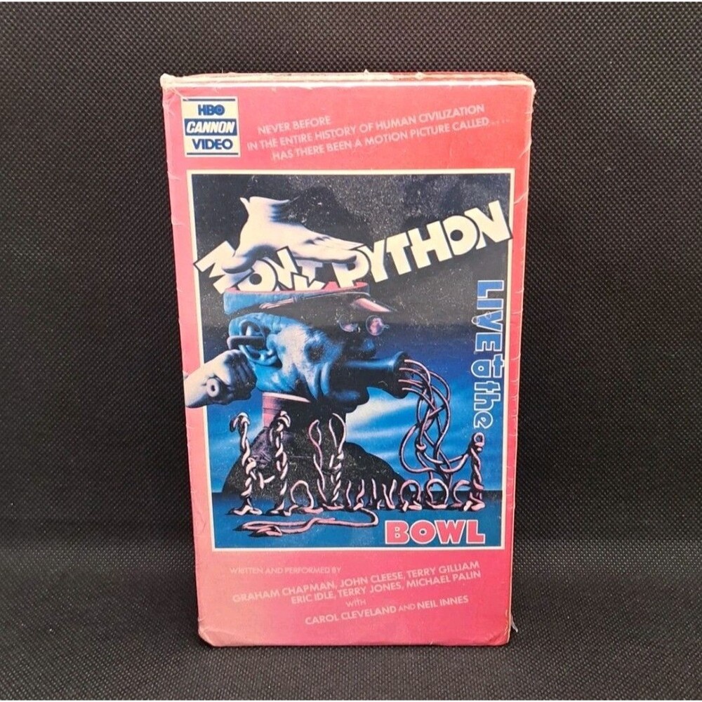 Monty Python Live at the Hollywood Bowl VHS 1987 1st Edition NEW Sealed HBO Vtg